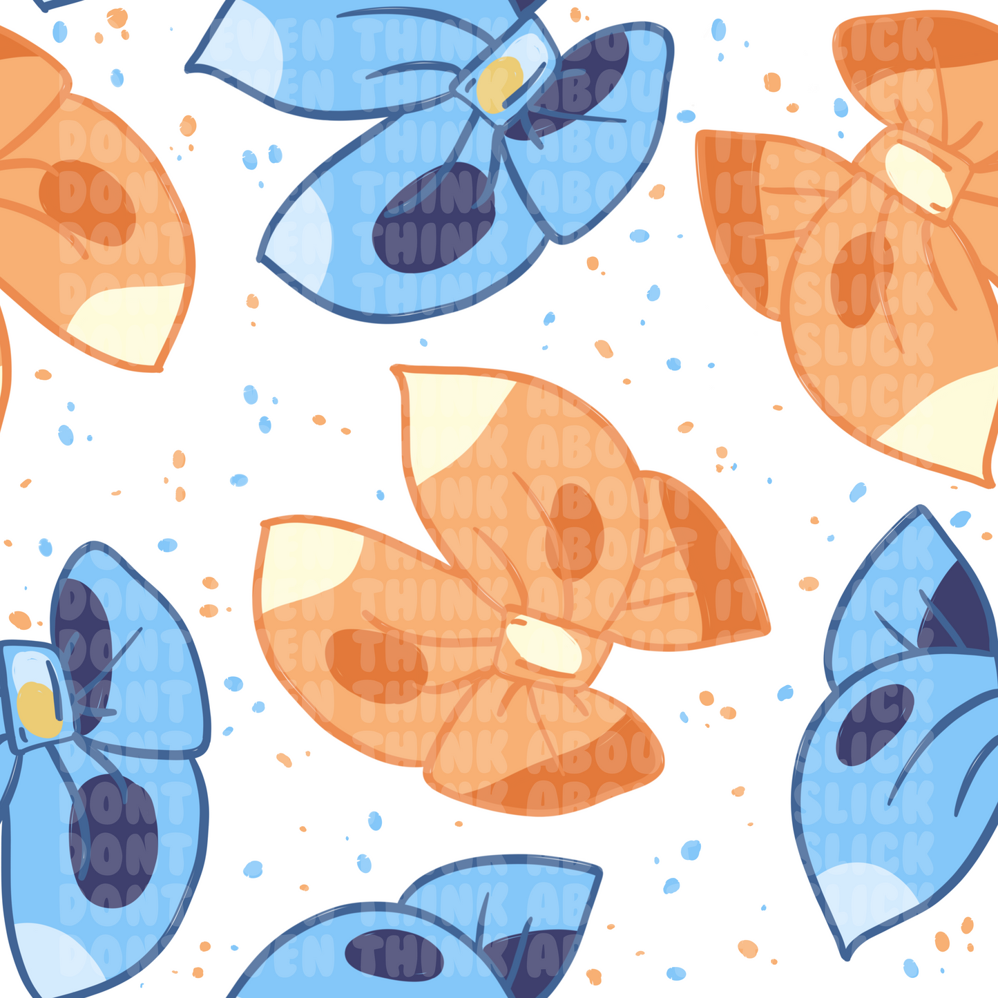 Blue Dog Bows