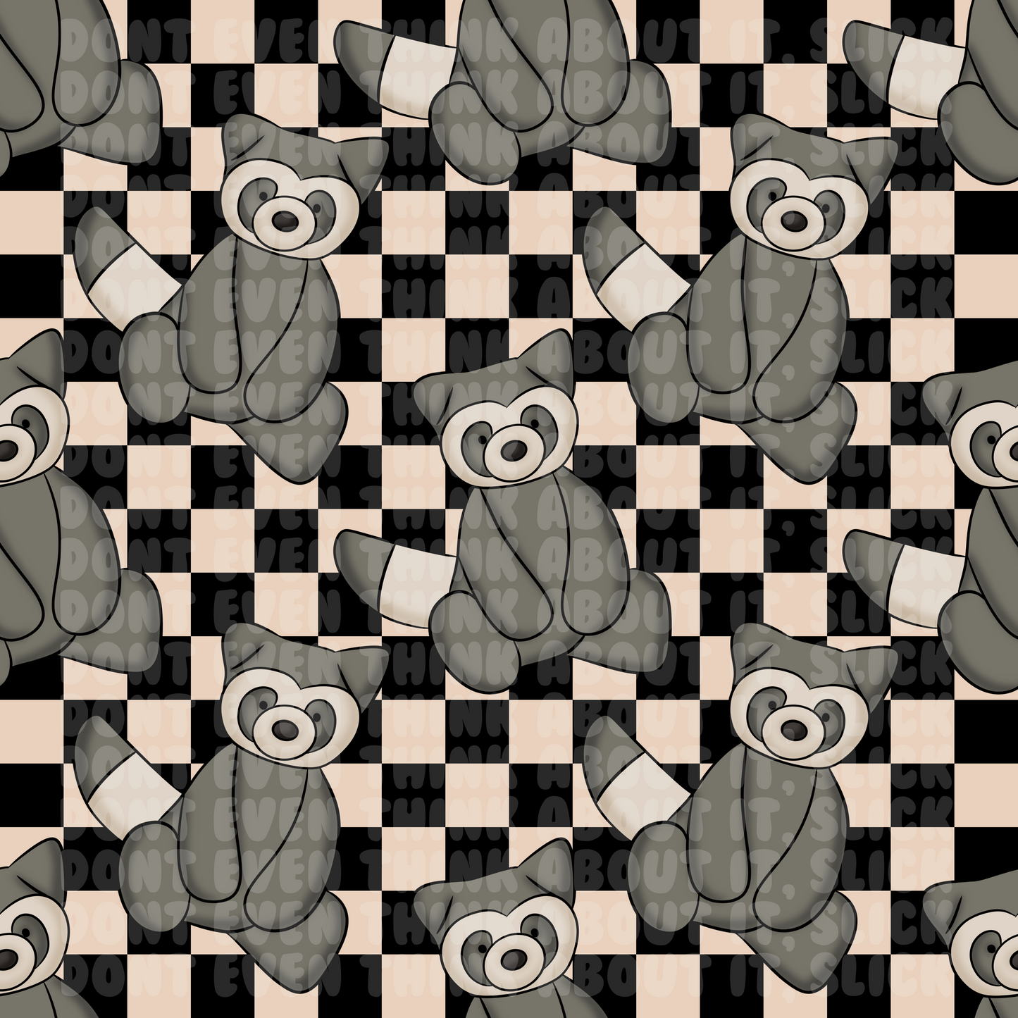 Raccoon plushie