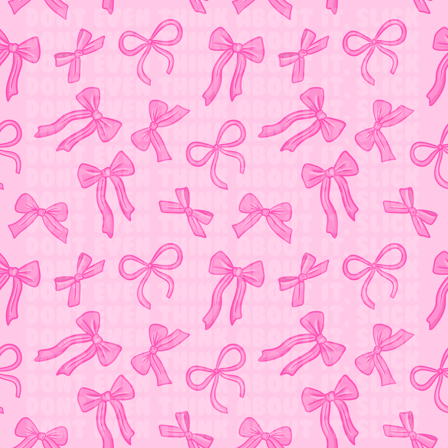 Pink bows