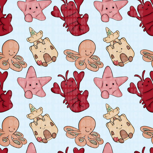 Sea Creature Plushies