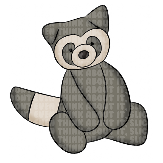 Raccoon plushie